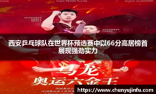 西安乒乓球队在世界杯预选赛中以66分高居榜首展现强劲实力
